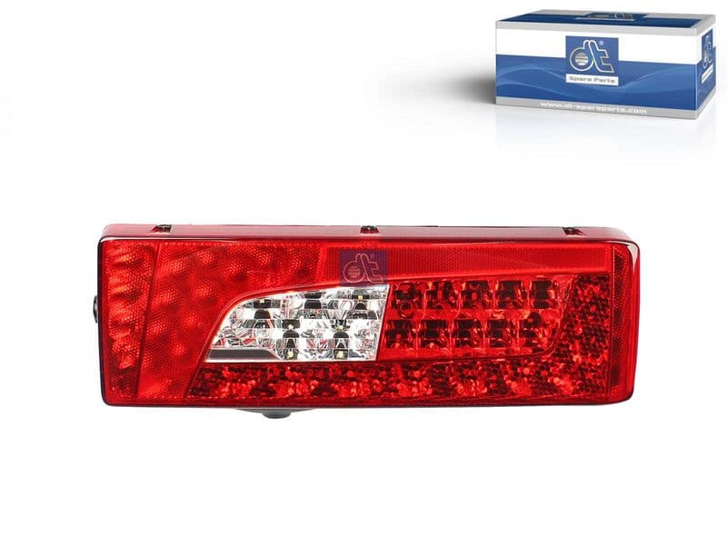 Achterlicht Rechts (LED, 24V, met omkeersignaal) past: SCANIA G II, L, P II, R II, S 09.16-