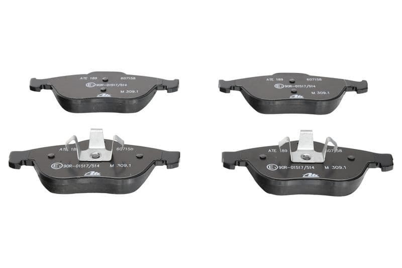 Remblokken set Voor , past: RENAULT LAGUNA II, SCENIC I 1.6-2.2D 06.00-12.07