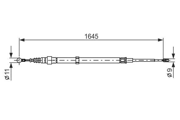 Cable Pull, parking brake
