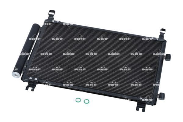 A/C condensator (met droger) past: DAIHATSU CHARADE VIII  TOYOTA YARIS 1.0-1.33 08.05-