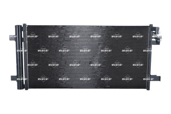 A/C condensator (met droger) past: AUDI A1  SEAT ARONA, IBIZA V  SKODA FABIA IV  VW POLO VI 1.0-2.0 01.17-