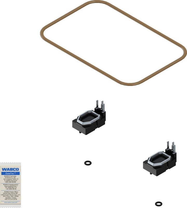 Reparatieset voor kleppen modulator EBS (past op: 480 104 001 0  480 104 002 0  480 104 007 0  480 104 008 0  480 104 009 0, kit bevat: spoel, 2 stuks.)