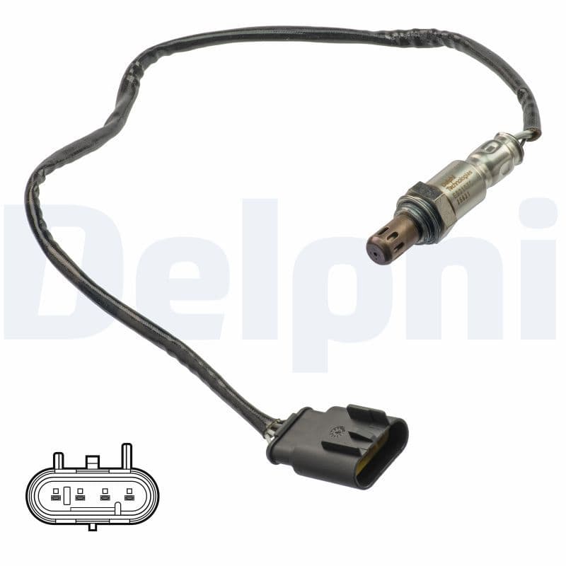 Lambda sonde (650mm) past: FIAT 500, 500 C, PANDA  LANCIA YPSILON 0.9-1.2LPG 07.07-