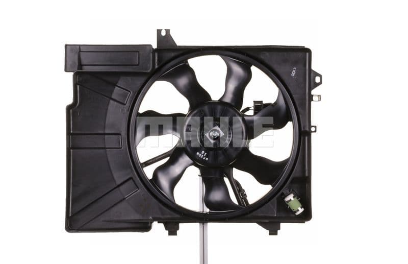 Radiatorventilator (met huisvesting) past: HYUNDAI GETZ 1.1/1.3 09.02-09.05