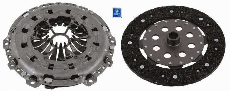 Zelfstellende koppelingskit (240mm) past: CITROEN C4 GRAND PICASSO I, C4 PICASSO I, DS5  PEUGEOT 508 I 2.0D/2.0DH 10.06-12.18