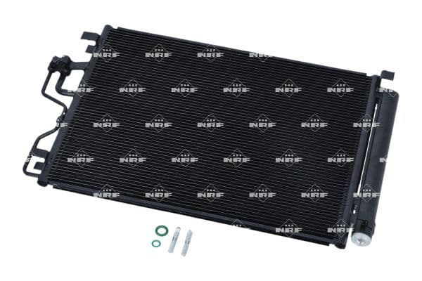 A/C condensator (met droger) past: HYUNDAI IX35 2.0D 08.09-12.15