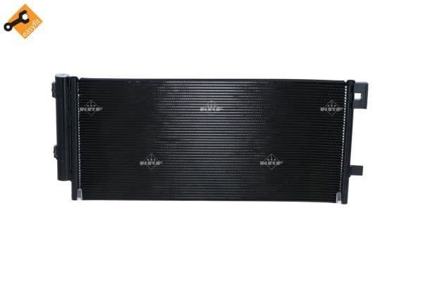 A/C condensator (met droger) past: CHEVROLET AVEO 1.3D 07.11-12.15