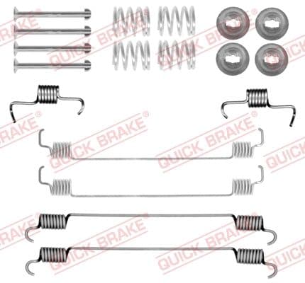 Accessory Kit, brake shoes