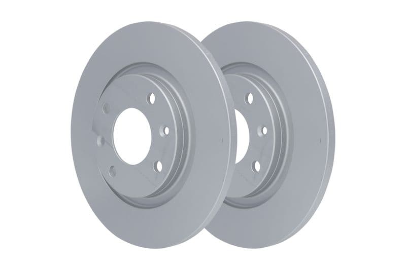 Brake disc Voor Links/Rechts past: CITROEN BERLINGO, C-ELYSEE, C2, C2 ENTERPRISE, C3 I, C3 II, C4 CACTUS  PEUGEOT 301, PARTNER 1.1-Electric 06.96-