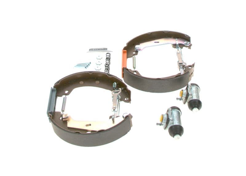 Remtrommelset (schoen, cilinder, veren) past: RENAULT MEGANE I, MEGANE I CLASSIC, MEGANE I COACH 1.4-2.0 08.95-12.08