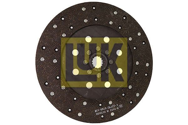 Koppelingsplaat/plaat biologisch (310mm volledig profiel) past: DEUTZ FAHR 4.10, 6.10, 85 2WD, 85 4WD, 90 2WD, 90 4WD