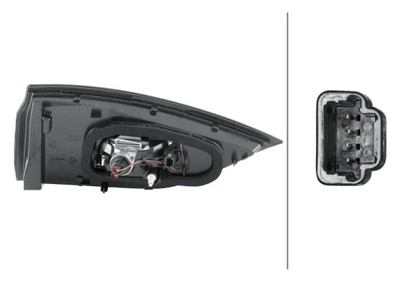Achterlicht Rechts (binnen, LED/W16W, achteruitrijlicht) past: RENAULT ESPACE V 02.15-03.23