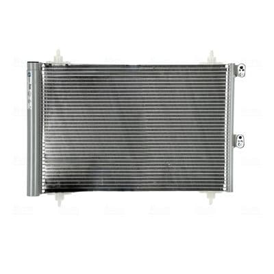 A/C condensator (met droger, (EN) additional fitting elements) past: CITROEN BERLINGO, XSARA PICASSO  PEUGEOT PARTNER, PARTNER ORIGIN 1.6D 05.04-