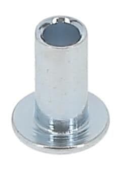 Rivet, drum brake lining
