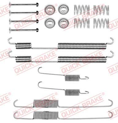 Accessory Kit, brake shoes