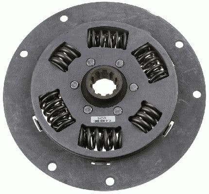 Torsiedemper (diameter: 263mm, aantal tanden: 10 pcs 1 1/8"-10N) past: FORD 5640, 5640 SLE, 6640, 6640 SLE, 7740, 7740 SLE, 7840, 7840 SLE, 8240, 8240 SLE, 8340, 8340 SLE  NEW HOLLAND 100, 110