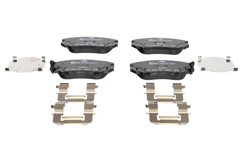Remblokken set Voor (met extra's), past: CHEVROLET MALIBU  OPEL INSIGNIA A, INSIGNIA A COUNTRY  SAAB 9-5 1.4-2.8 07.08-