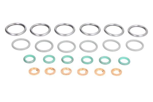 Reparatieset (prijs per 6 set) past: MERCEDES ACTROS, ANTOS, AROCS, OH, TOURO (O 500), UNIMOG  NEOPLAN EUROLINER 10.7D-7.7D 03.96-