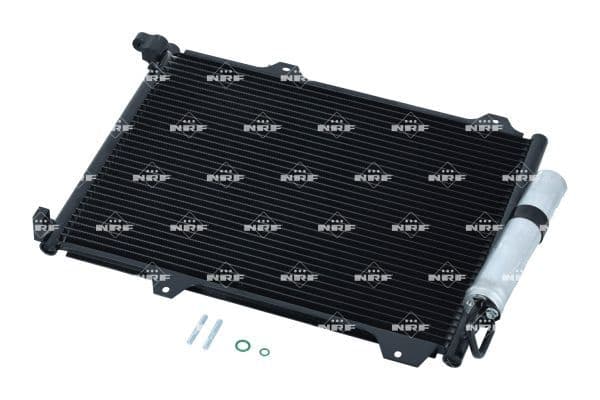 A/C condensator (met droger) past: SUBARU JUSTY II, JUSTY III  SUZUKI IGNIS I, IGNIS II 1.3/1.5 10.95-