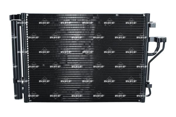 A/C condensator (met droger) past: HYUNDAI IX35  KIA CARENS IV, SPORTAGE III 1.7D/2.0D 08.09-12.16