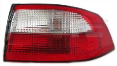 Achterlicht Rechts (extern, kleur indicator wit, kleur van het glas red) past: RENAULT LAGUNA II Hatchback 03.01-04.05