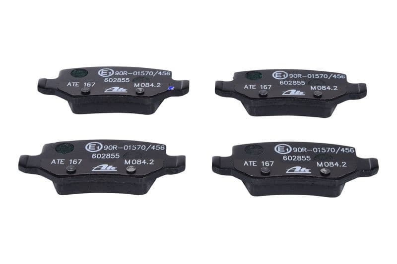 Remblokken set Achter , past: MERCEDES A (W168), A (W169), B SPORTS TOURER (W245), VANEO (414) 1.4-Electric 07.97-06.12