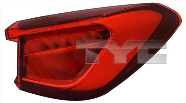 Achterlicht Links (LED, kleur van het glas red) past: SEAT LEON KL 01.20-
