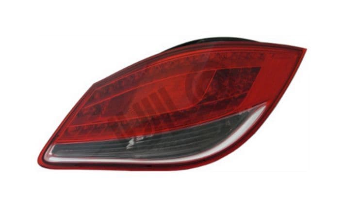 Achterlicht Rechts (LED, kleur indicator geel/transparant, kleur van het glas red, anti-fog licht) past: PORSCHE BOXSTER 987, CAYMAN 987 11.04-06.13