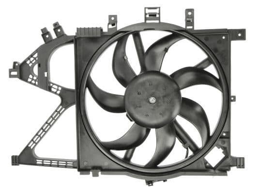 Radiatorventilator (met huisvesting) past: OPEL COMBO, COMBO TOUR, CORSA C 1.0-1.8 09.00-