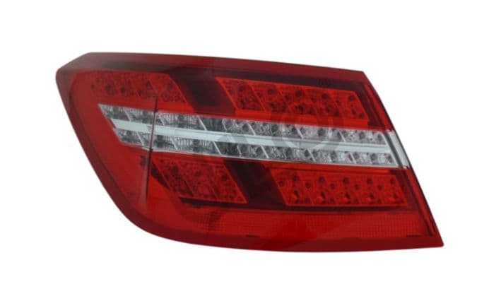 Achterlicht Links (extern, LED, kleur indicator geel/transparant, kleur van het glas red) past: MERCEDES E-KLASA A207/C207 01.09-05.13