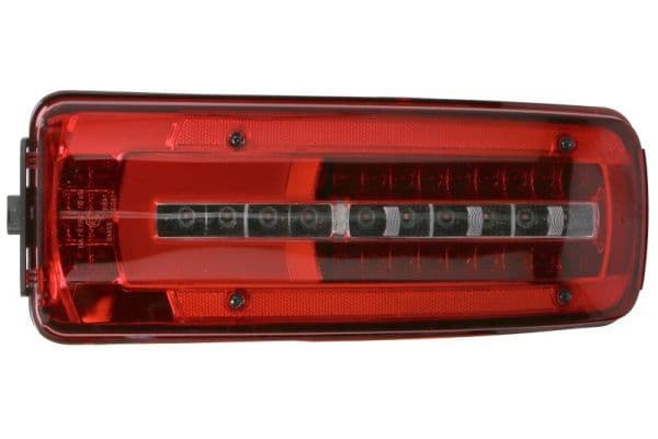Achterlicht Rechts (LED, 24V, met indicator, anti-fog licht, achteruitrijlicht, met stoplicht, parkeerlicht, zijspeling) past: DAF CF, LF, XF 106 10.12-
