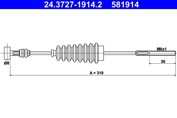 Cable Pull, parking brake