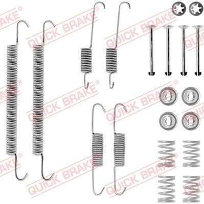 Accessory Kit, brake shoes