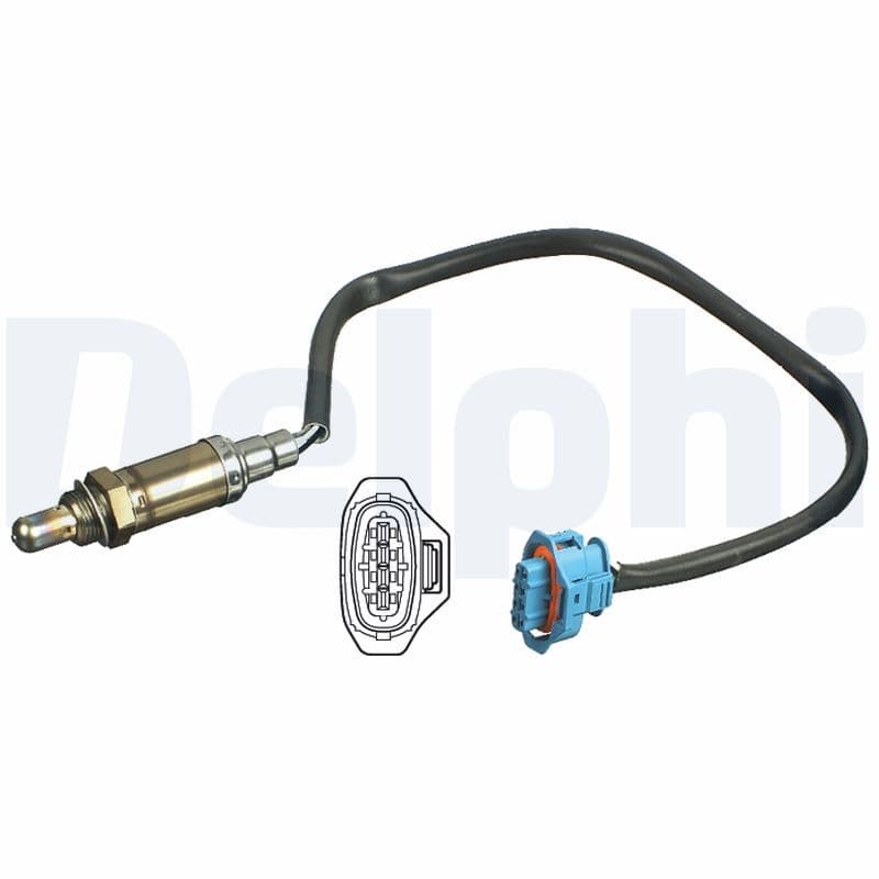 Lambda sonde (aantal draden 4, 525mm) past: CHEVROLET CRUZE, ORLANDO 1.6/1.8/1.8LPG 05.09-