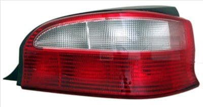 Achterlicht Links (kleur indicator wit, kleur van het glas red) past: CITROEN SAXO Hatchback 02.96-04.04