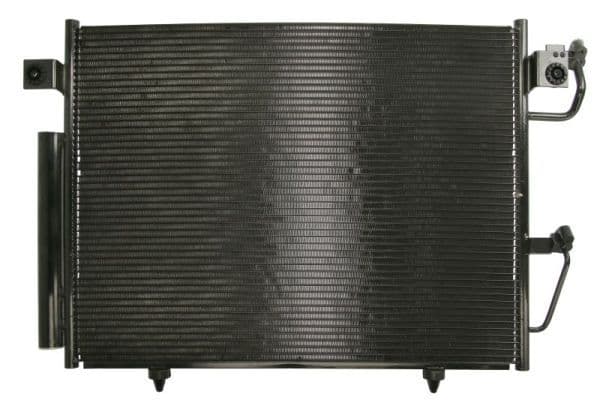 A/C condensator (met droger) past: MITSUBISHI PAJERO IV 3.0/3.2D/3.8 10.06-