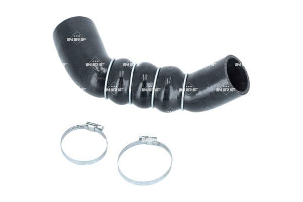 Intercooler slang (Bodem, diameter 48/56mm, lengte 360mm, zwart) past: AUDI A6 C6 2.0D 10.08-08.11