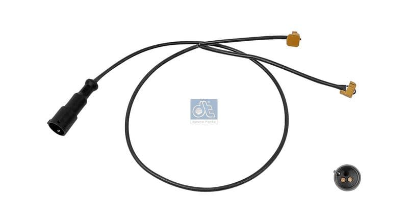 Warning Contact, brake pad wear