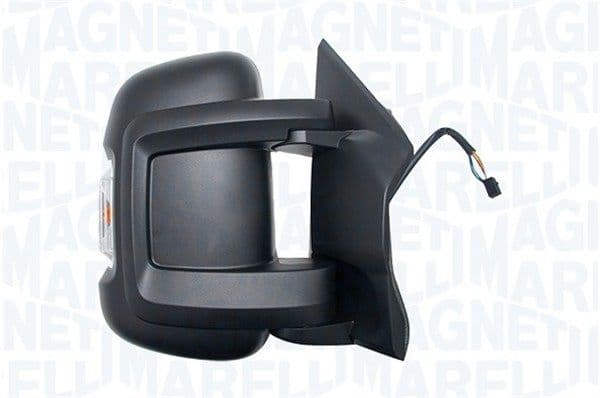 Zijspiegel Links (elektrisch, in reliëf, met verwarming, kort, elektrisch opklapbaar, met indicator, met temperatuursensor) past: CITROEN JUMPER II  FIAT DUCATO  PEUGEOT BOXER 04.06-