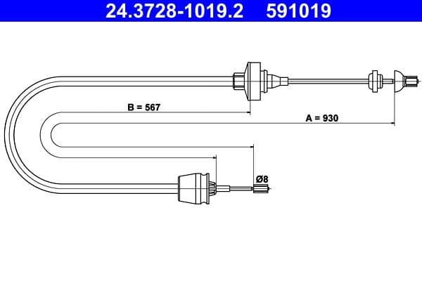 Clutch cable
