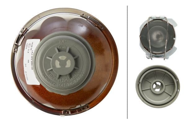 Universele koplamp Links/Rechts (H4) past: HONDA ACCORD I  TOYOTA CARINA II, CORONA