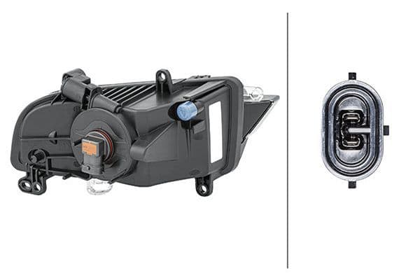 Mistlamp Voor Links (H8) past: AUDI A1 8X 05.10-06.18