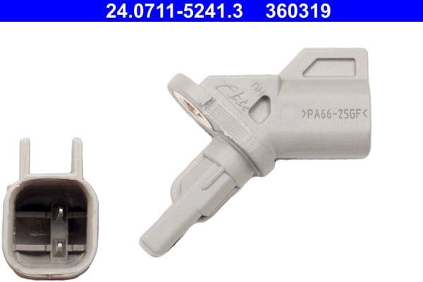 ABS-sensor Voor Rechts past: VOLVO S60 II, S80 II, V60 I, V70 III, XC60 I, XC70 II 1.5-4.4 03.06-12.18