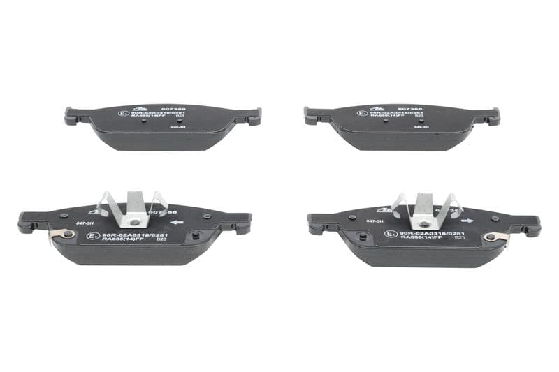 Remblokken set Voor , past: FORD FOCUS III, KUGA II, TOURNEO CONNECT V408 NADWOZIE WIELKO, TRANSIT CONNECT, TRANSIT CONNECT V408 1.0-2.5 07.12-