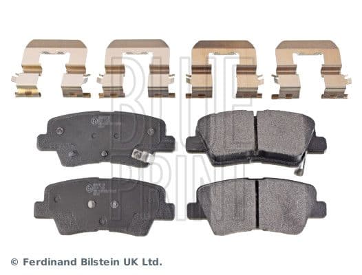 Remblokken set Achter , past: HYUNDAI I10 II, KONA 1.0-Electric 08.13-04.23