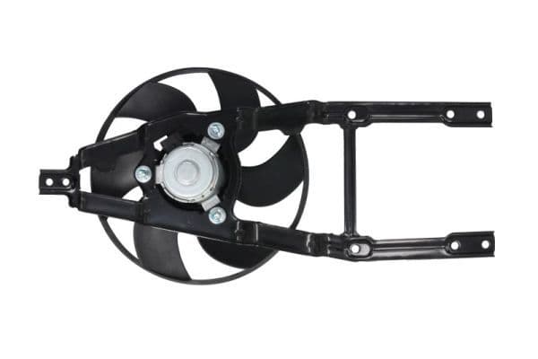 Radiatorventilator (met huisvesting) past: FIAT CINQUECENTO, SEICENTO / 600 0.9/1.1 07.91-01.10