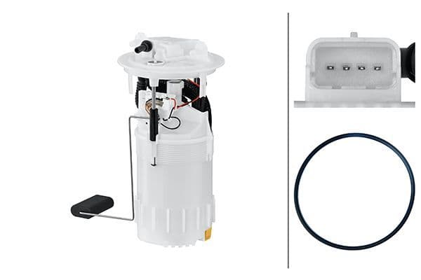 Elektrische brandstofpomp (module) past: NISSAN NV400  OPEL MOVANO B  RENAULT MASTER III 2.3D 02.10-