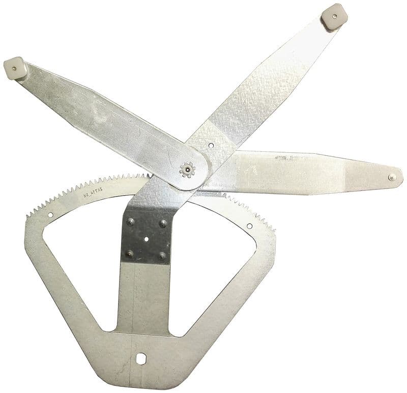 Raamregelaar Rechts, elektrisch, zonder motor past: MAN TGA, TGL I, TGM I 04.00-