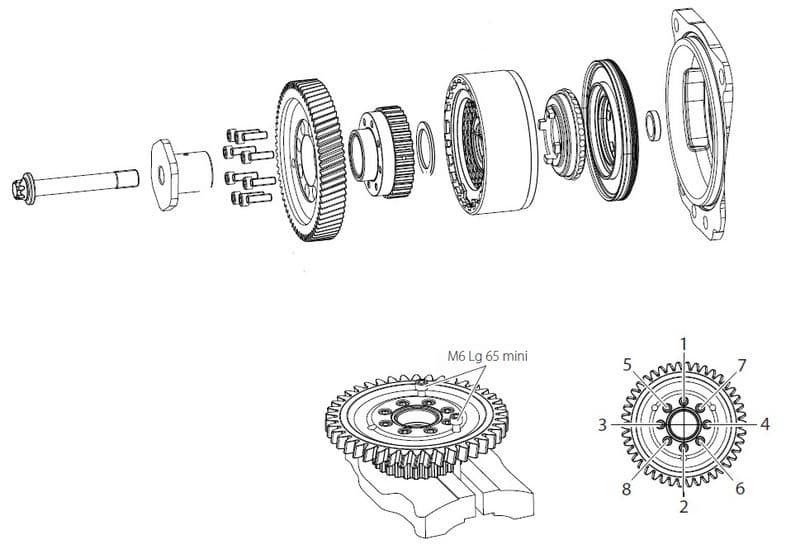 Compressor koppeling LS 4905 past: SCANIA
