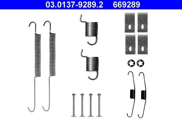 Accessory Kit, brake shoes